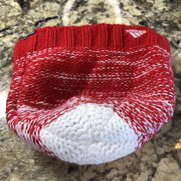 Canadian Olympics Adidas Toque Red Logo Climawarm One Size Fits Most Unisex CN - Picture 9 of 9